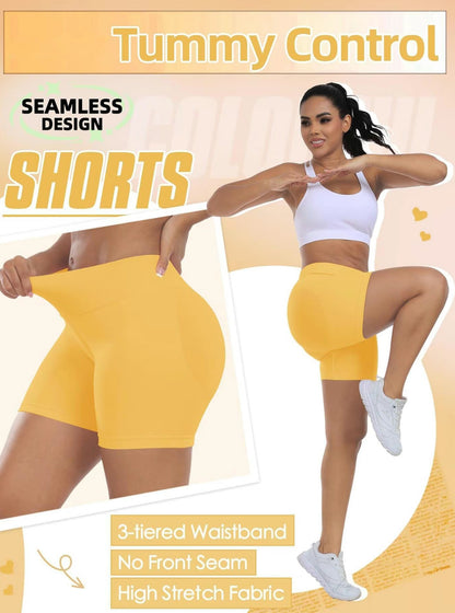 High Wasted Yoga Legging Shorts